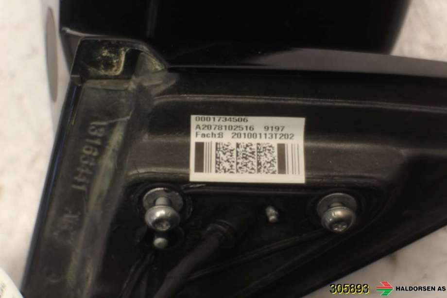 Speil venstre til Mercedes E-Klasse, Coupe/Cab 2009-2013 (Fase 1) (C207) (C207) (MERCEDES|A 207 810 07 76|)