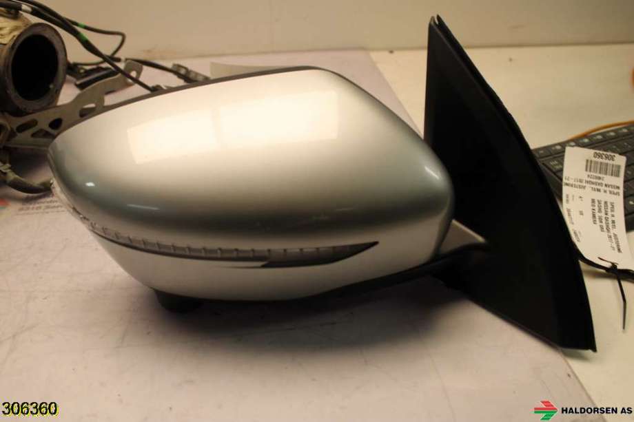 Speil høyre til Nissan Qashqai 2014-2021 (Type II)  (NISSAN|96301HV58B||96301HV51B)