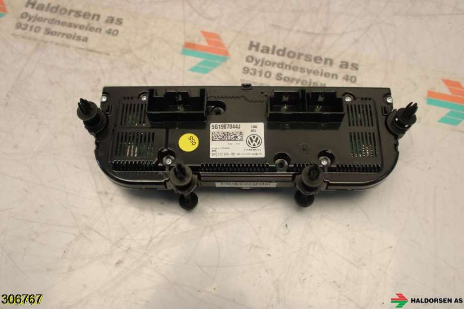 Varmeapparat betjening til VW Passat 2015-2019 (Fase 1) (B8) (B8) (VOLKSWAGEN|5G0 907 044 EC WZU|)