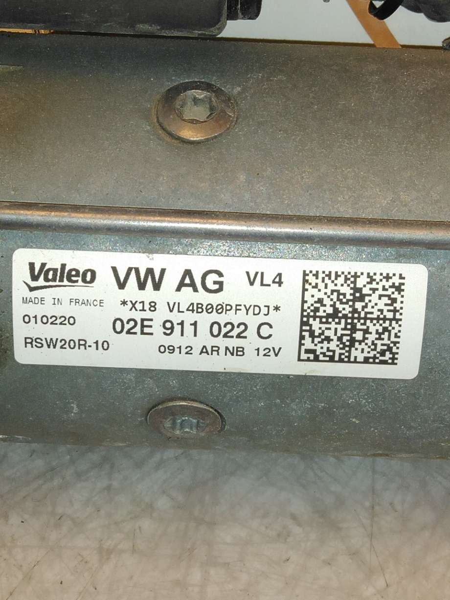 Starter diesel til Škoda Octavia 2017-2020 (Type III, Fase 2)  (SKODA|O2E 911 022 C|)