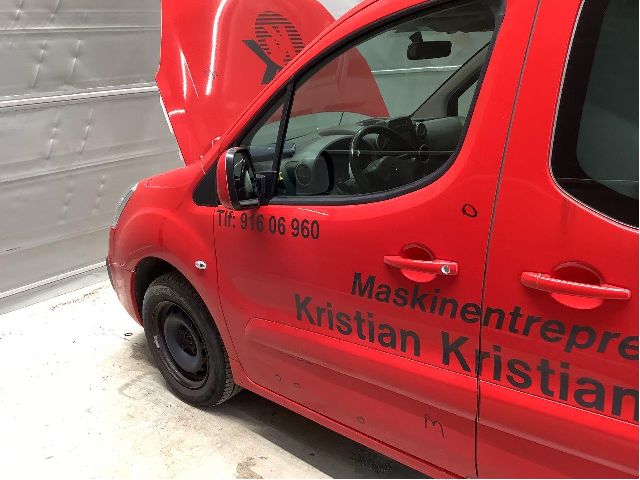 Dør venstre 2dørs til Peugeot Partner 2015-2019 (Type II, Fase 2)  (PEUGEOT|9002 Z3|)