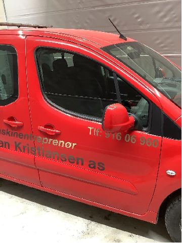 Dør høyre 2dørs til Peugeot Partner, 2015-2019 (Type II, Fase 2)  (PEUGEOT|9004 Z6)
