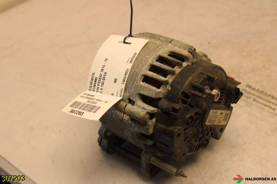 Dynamo til VW Passat 2015-2019 (Fase 1) (B8) (B8) (VOLKSWAGEN|03L903023L|)