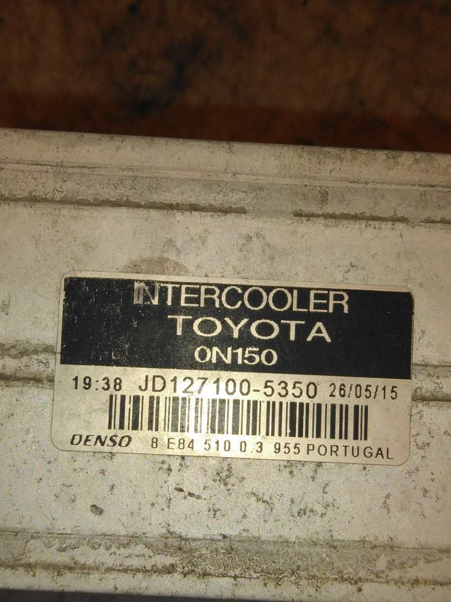 Intercooler til Toyota Corolla 2007-2013  (TOYOTA|179000N040|)