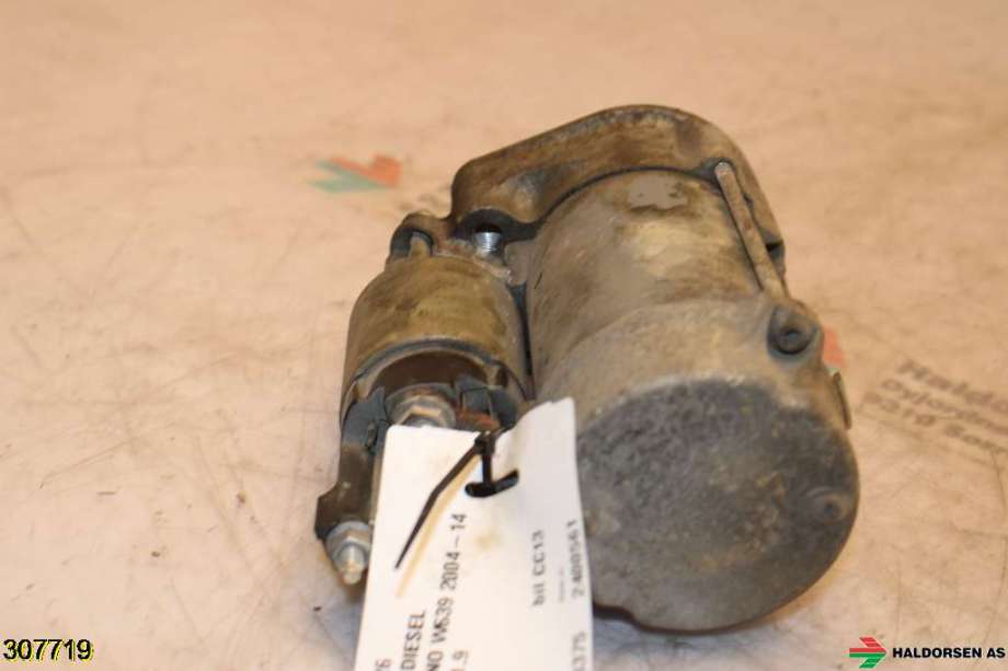 Starter diesel til Mercedes Vito/Viano 2010-2014 (Fase 2) (W639) (W639) (MERCEDES|A 651 906 00 26|)