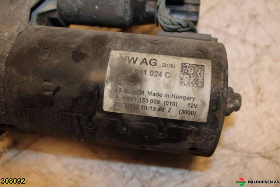 Starter diesel til VW Caddy 2010-2015 (Type III, Fase 2)  (VOLKSWAGEN|02M 911 024 C|)