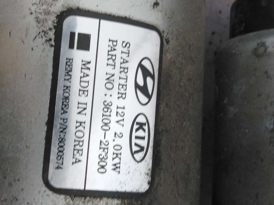 Starter diesel til Hyundai Tucson 2015-2020  (HYUNDAI|36100 2F300|)