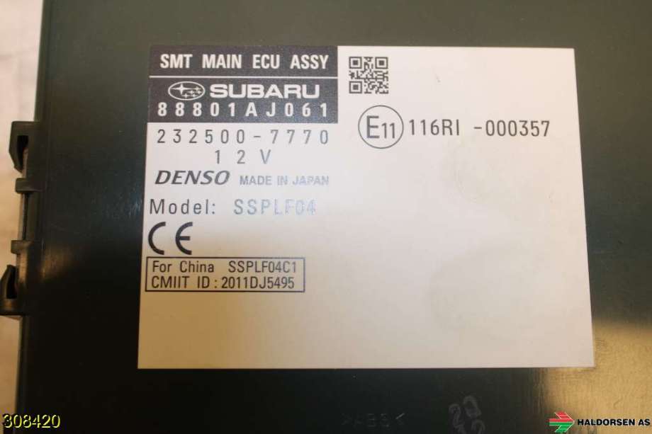Styreenhet nøkkelfri/keyless til Subaru Outback 2009-2014 (Type IV)  (SUBARU|88801AJ061|)
