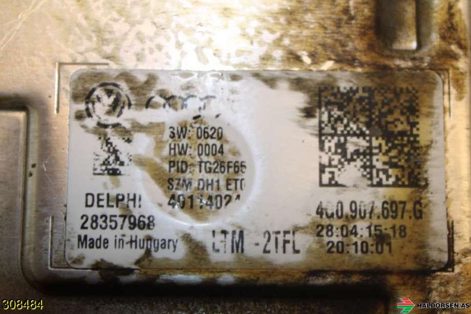 Styreenhet xenon/ballast til VW Amarok 2010-2016 (Type I, Fase 1)  (VOLKSWAGEN|4G0 907 697 F|)