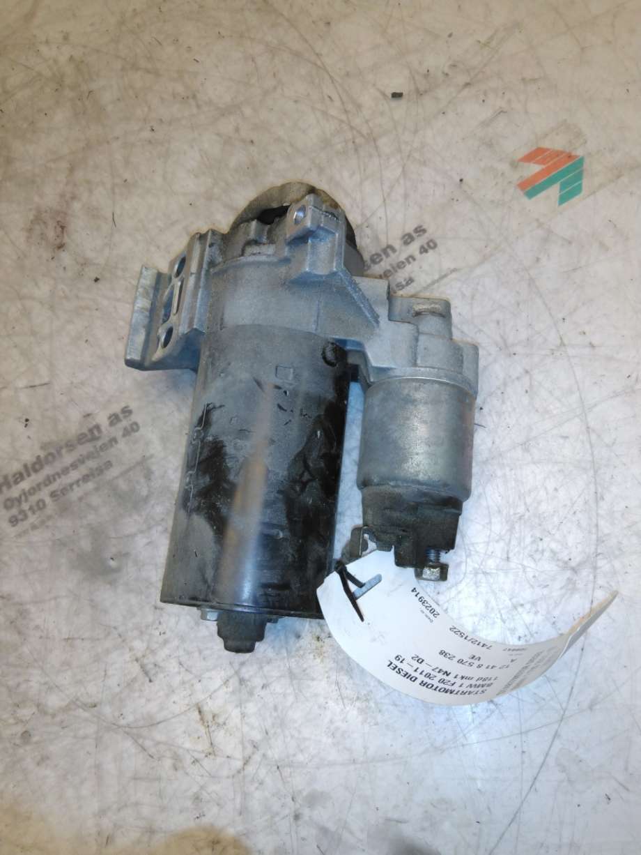 Starter diesel til BMW 1-Serie 2011-2015 (Fase 1) (F20/F21) (F20/F21) (BMW||12 41 8 570 238)