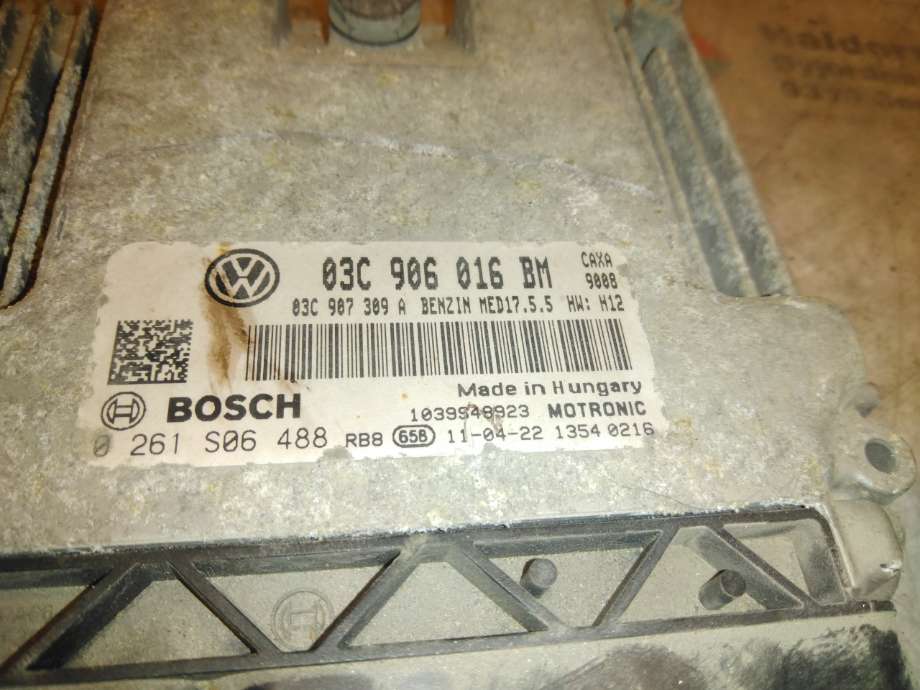 Styreenhet motor til VW Golf VI 2008-2012  (VOLKSWAGEN|03C 906 016 BM|)