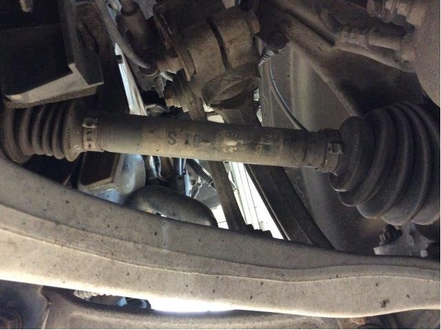 Drivaksel høyre foran til Audi A6 2011-2014 (Type IV, Fase 1) (C7) (C7) (AUDI|4G0 407 271 F|)