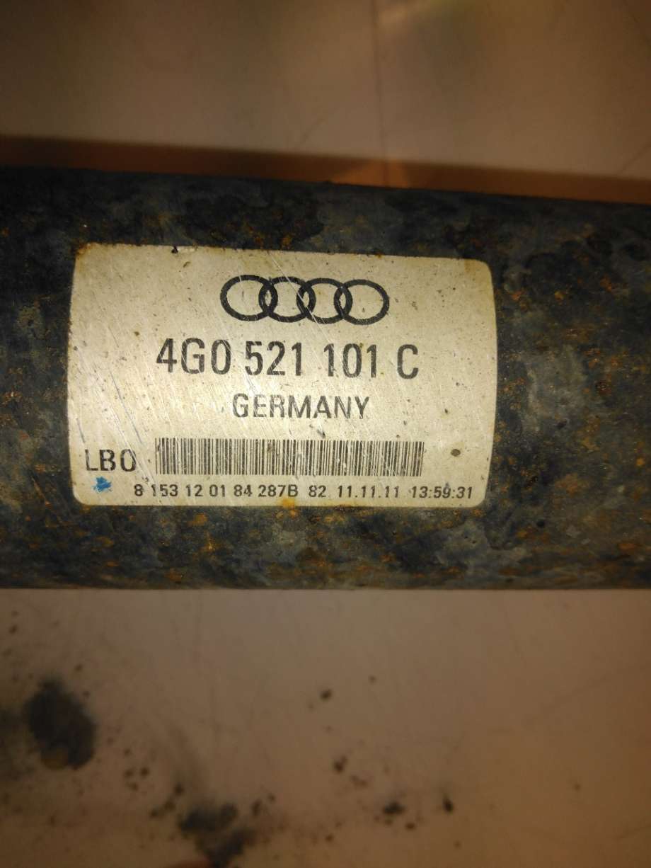 Mellomaksel til Audi A6 2011-2014 (Type IV, Fase 1) (C7) (C7) (AUDI|4G0 521 101 C|)