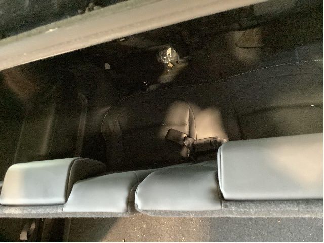 Sete bak til Nissan Qashqai 2010-2014 (Type I, Fase 2)  (NISSAN||TREDJE RAD + 2)