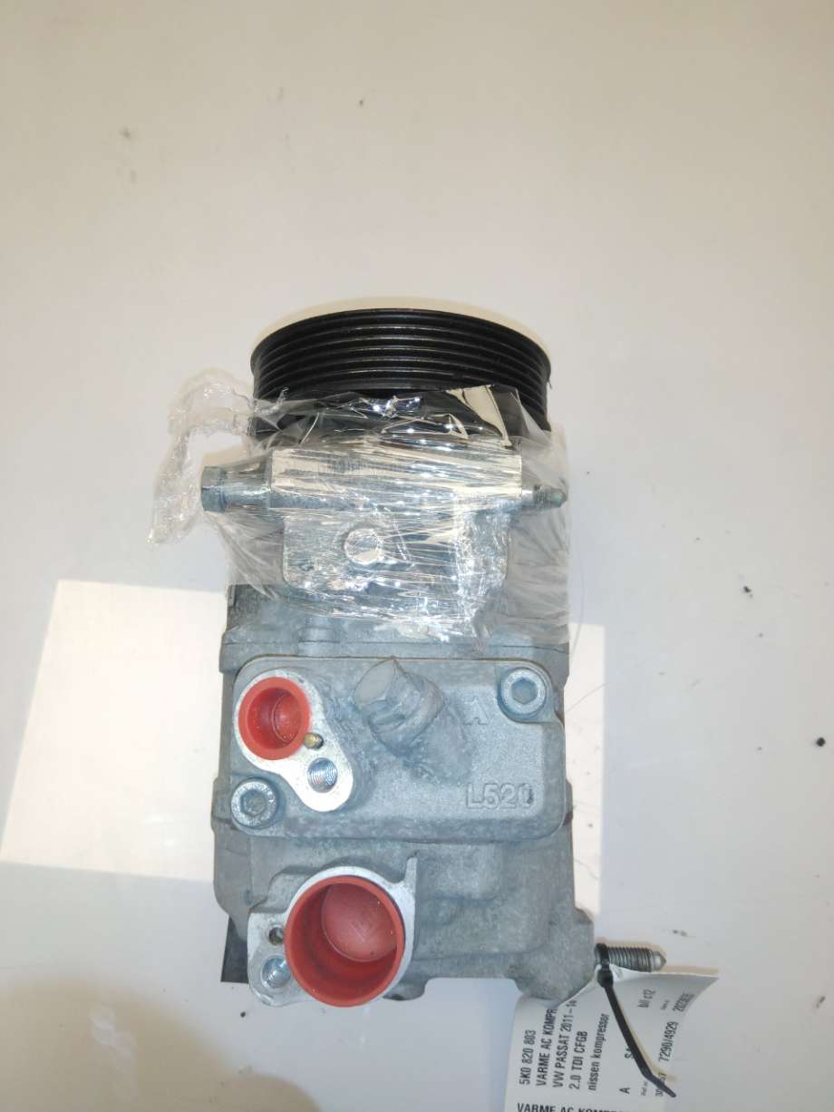 Aircondition kompressor til VW Passat 2011-2015 (B7) (B7) (VOLKSWAGEN|5K0 820 803|)