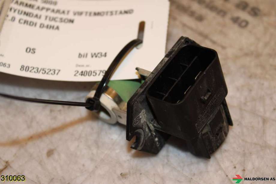 Varmeapparat motstand til Hyundai Tucson 2015-2020 (HYUNDAI|97128A 5000|)