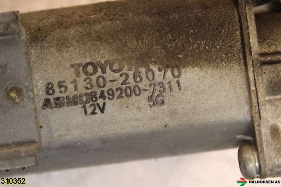 Viskermotor bakrute til Toyota Hiace 2001-2006 (Fase 2)  (TOYOTA|85130-26070|)