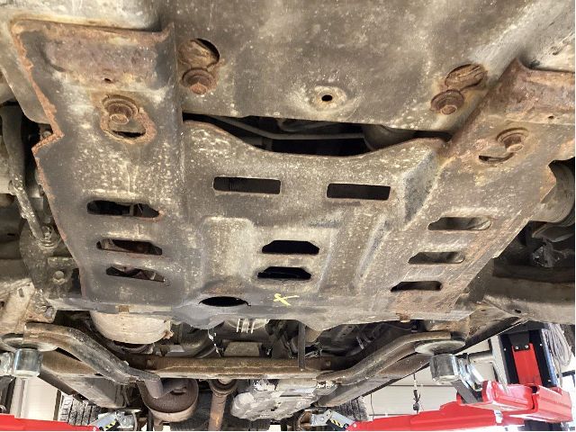 Motorplate under motor til Isuzu D-Max 2012-2017 (Type II, Fase 1)  (ISUZU|8-98131-898-1|)
