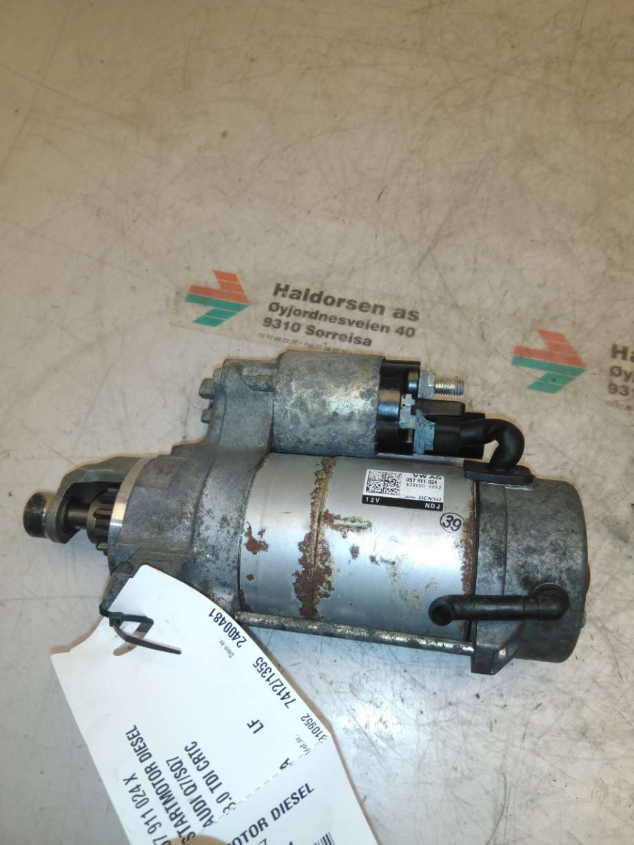 Starter diesel til Audi Q7, 2015-->> (Type II) (AUDI|057 911 024 X)