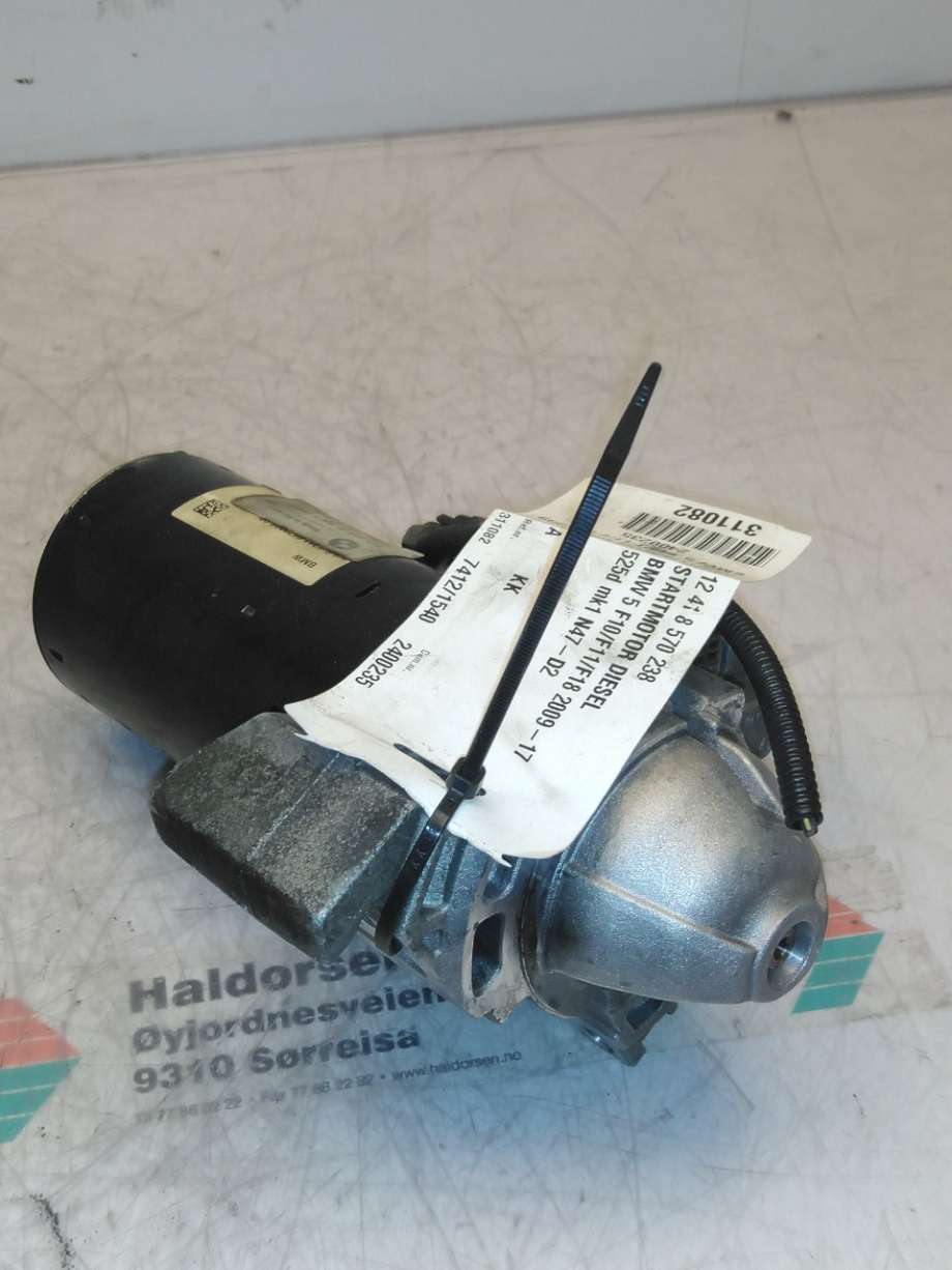 Starter diesel til BMW 5-Serie 2010-2017 (F10/F11) (F10/F11) (BMW|12 41 8 570 238|)