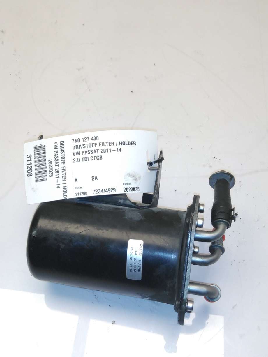 Dieselfilterholder til VW Passat, 2011-2015 (B7) (B7) (VOLKSWAGEN|7N0 127 400)