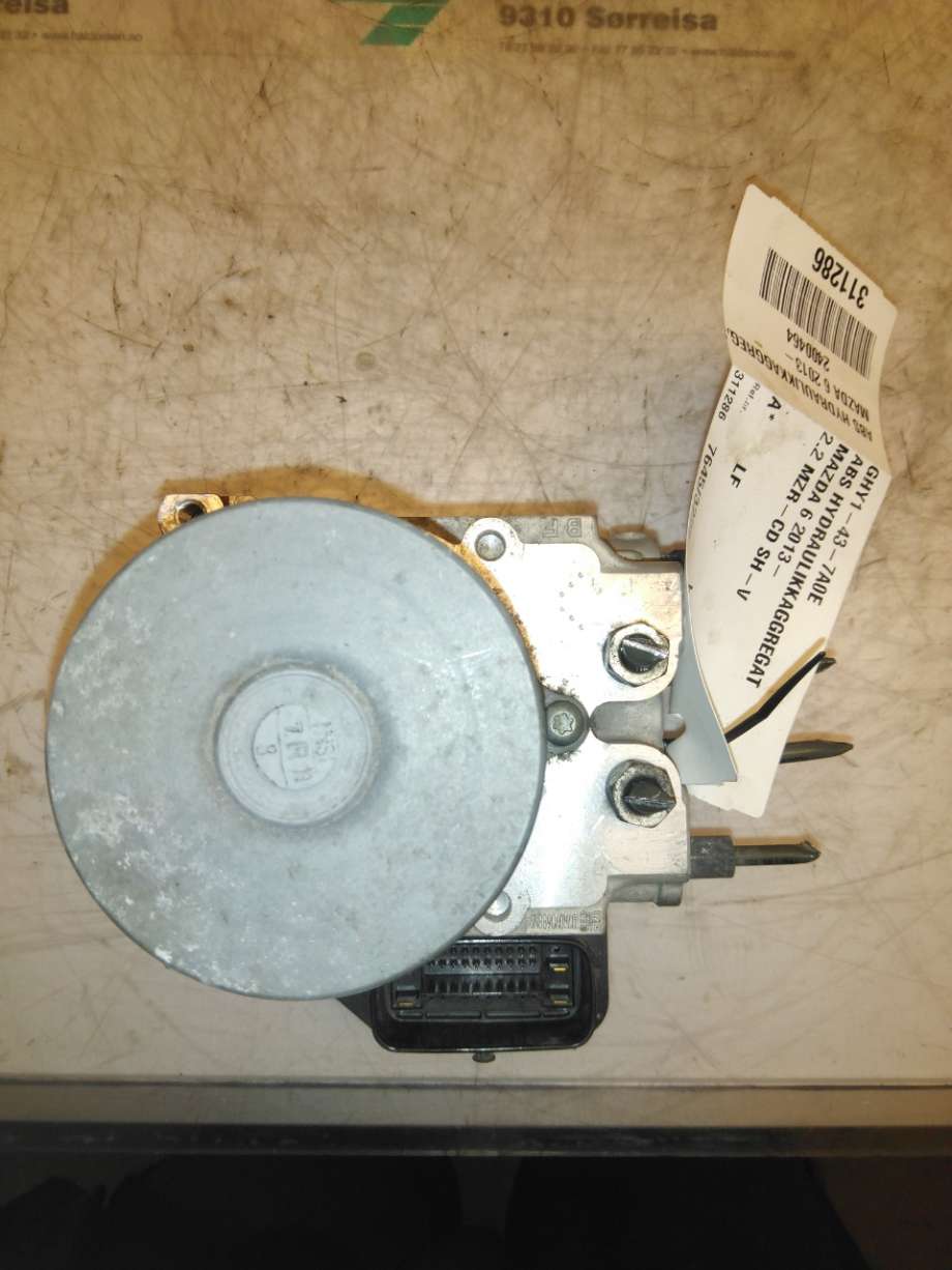 ABS sentral til Mazda 6 2015-2018 (Type III, Fase 2)  (MAZDA|GHY1-43-7A0E|)