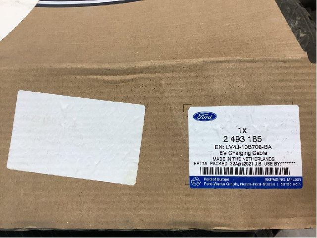 Batterilader kabel til Ford Mustang Mach-e, 2020-->>  (FORD (US)|2493185)