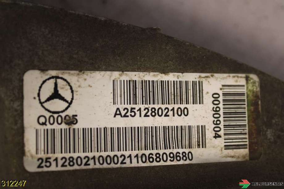 Girkasse 4WD fordelingskasse til Mercedes ML 2005-2011 (W164) (W164) (MERCEDES|A 251 280 12 00|)