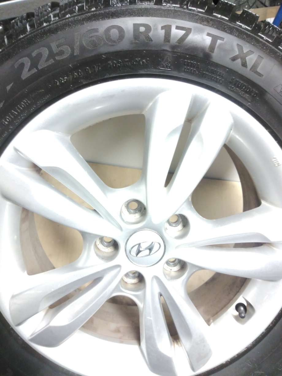 Hjulsett aluminium vinter til Hyundai Tucson 2003-2009 (52910-2S210|225/60 R17 103T M*S|)