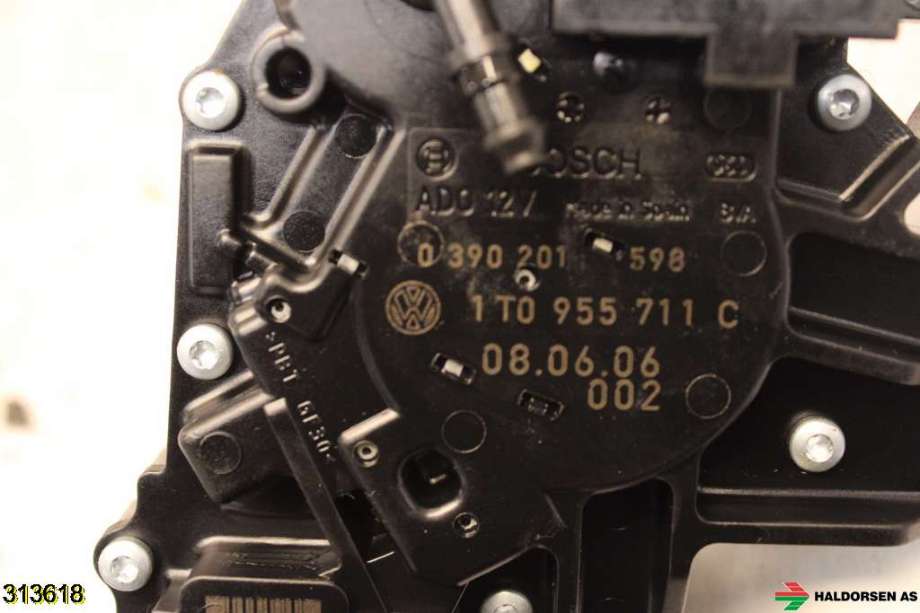 Viskermotor bakrute til VW Touran 2007-2010 (Type I, Fase 2)  (VOLKSWAGEN|1T0 955 711 D|)