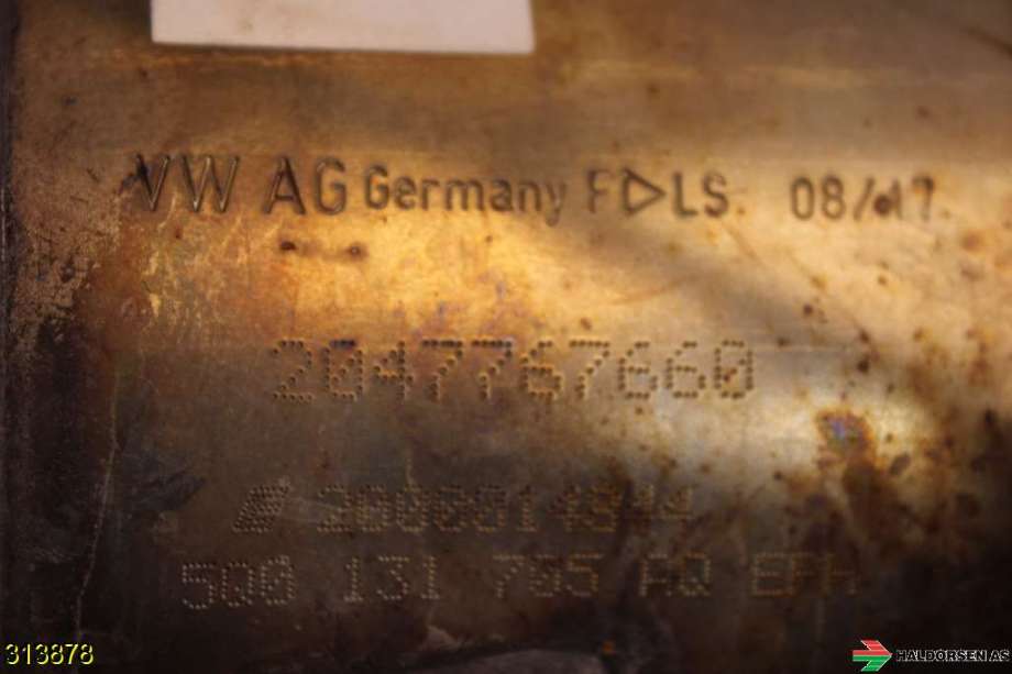 Partikkelfilter til VW Passat 2015-2019 (Fase 1) (B8) (B8) (VOLKSWAGEN|04L 131 602 NX|)
