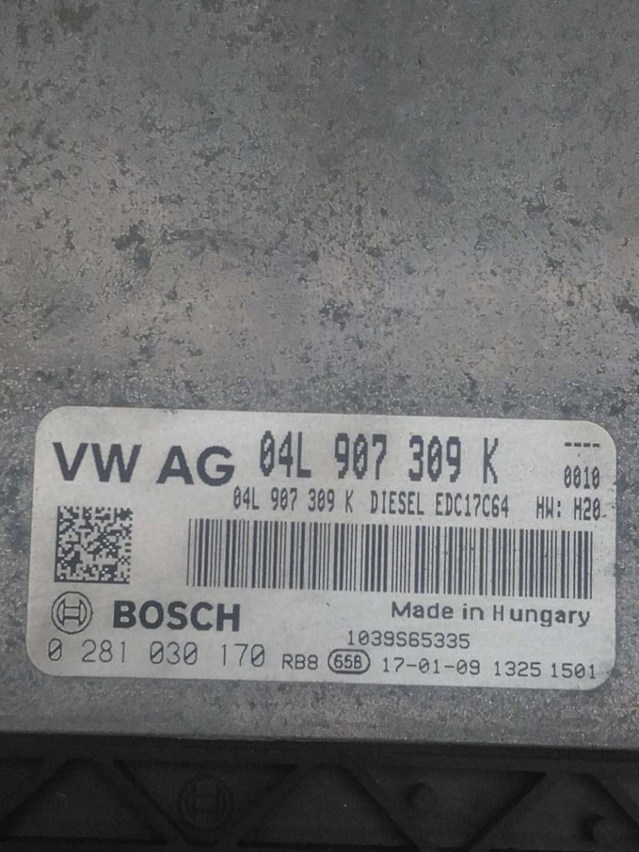 Styreenhet motor til VW Caddy 2015-2020 (Type III, Fase 3)  (VOLKSWAGEN|04L 906 016 GJ|)