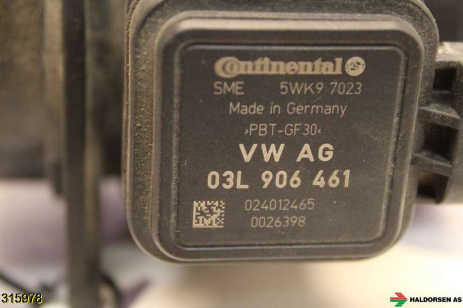 Luftmengde/luftmassemåler til VW Golf VI 2008-2012  (VOLKSWAGEN|03L 906 461|)