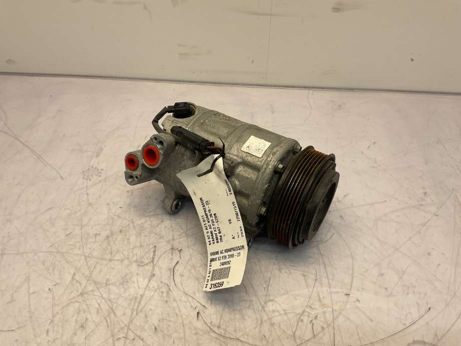 Aircondition kompressor til BMW X2 2018-->> (F39) (F39) (BMW|64 52 5 A21 D11|)