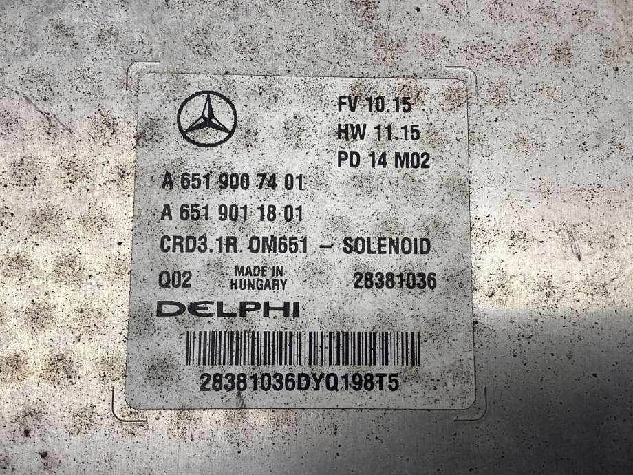 Styreenhet motor til Mercedes E-Klasse 2009-2013 (Fase 1) (W212) (W212) (MERCEDES|A 651 900 37 01|)