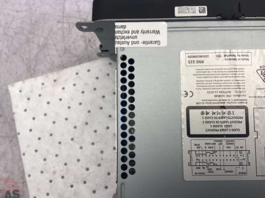 Bilstereo navigasjon til VW Amarok 2010-2016 (Type I, Fase 1) (VOLKSWAGEN|2K0 035 279 B|)