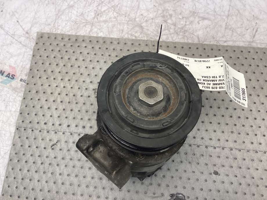 Aircondition kompressor til VW Amarok 2010-2016 (Type I, Fase 1) (VOLKSWAGEN|7E0 820 803J|)