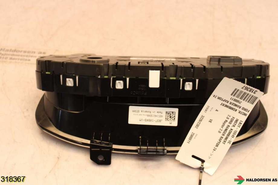 Instrumentpanel til Ford Ranger / Ranger Raptor 2022-->>  (FORD|LB3T-10849-VC|)