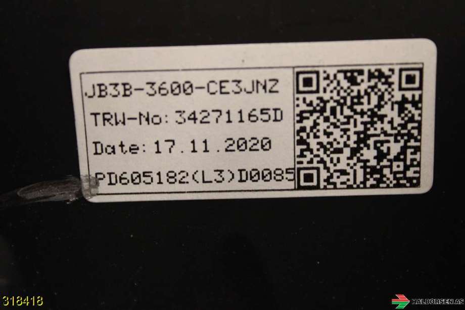 Ratt til Ford Ranger / Ranger Raptor 2022-->>  (FORD|JB3B-3600-CF3JNZ|)