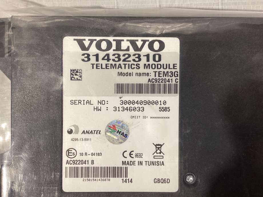 Styreenhet diverse til Volvo XC60 2014-2017 (Type I, Fase 2)  (VOLVO|36010001|)