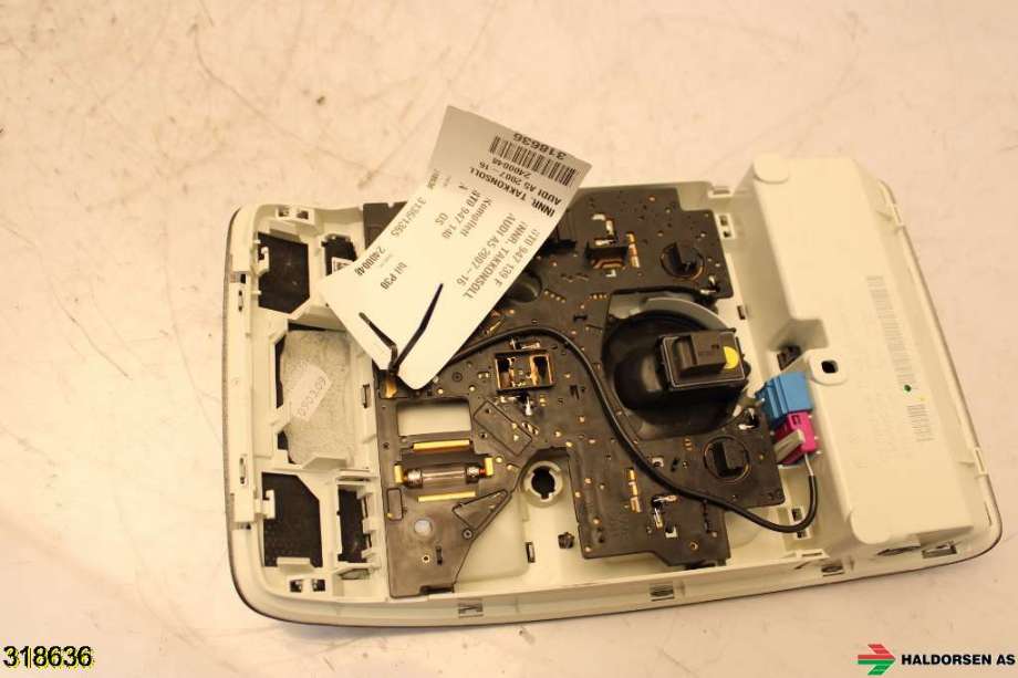 Tak konsoll til Audi A5 2007-2016 (Type I)  (AUDI|8T0 947 139 F|8T0 947 140|)