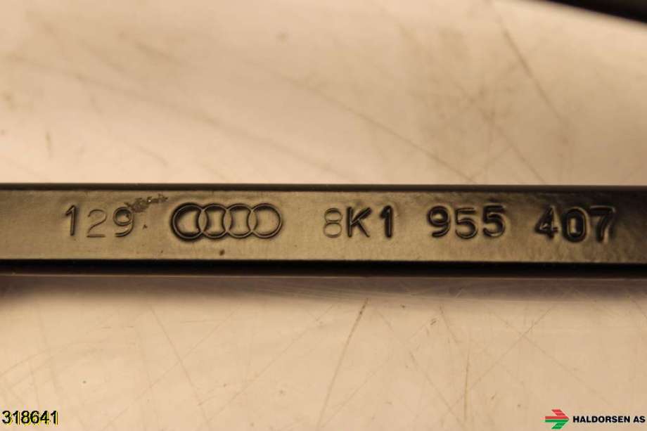 Viskerarmer frontrute til Audi A5 2007-2016 (Type I)  (AUDI|8K1 955 407|)