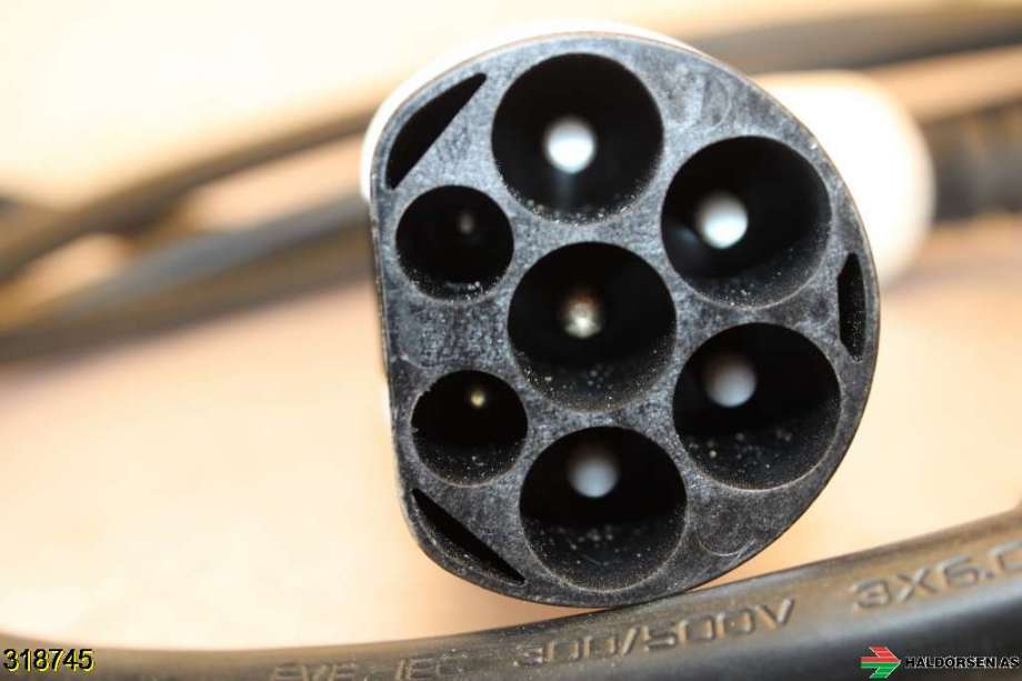 Batterilader kabel til Mitsubishi Outlander 2015-->> (Type III, Fase 2)  (MITSUBISHI|)