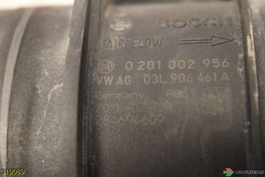 Luftmengde/luftmassemåler til VW Sharan 2010-->> (Type II)  (VOLKSWAGEN|03L 906 461 A|)