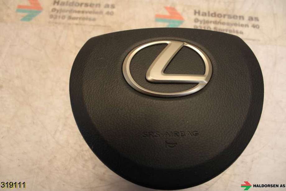 Airbag rattpute til Lexus NX, 2014-2021 (Type I) (AZ10) (AZ10) (LEXUS|4513078030C0)
