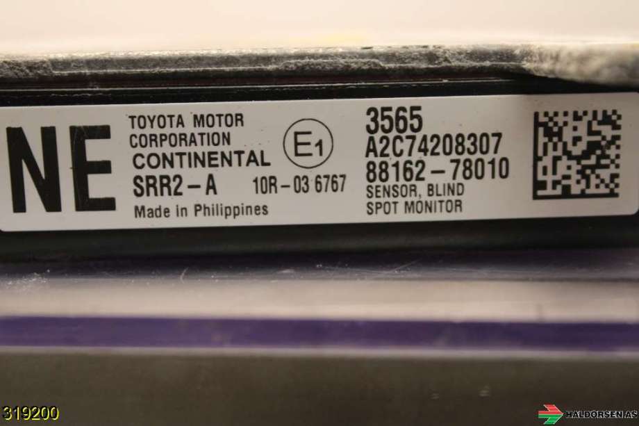 Sensor radar til Lexus NX 2014-2021 (Type I) (AZ10) (AZ10) (LEXUS|8646878010|)