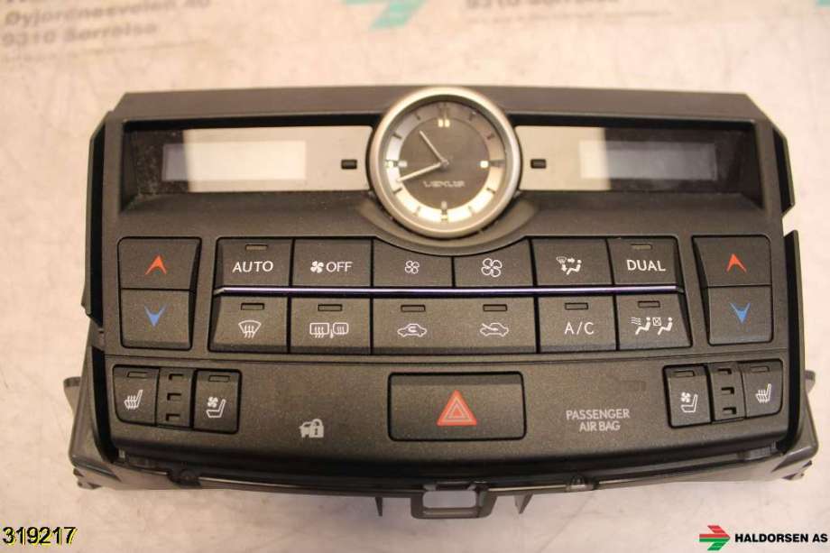 Varmeapparat betjening til Lexus NX 2014-2021 (Type I) (AZ10) (AZ10) (LEXUS|5590078051|)