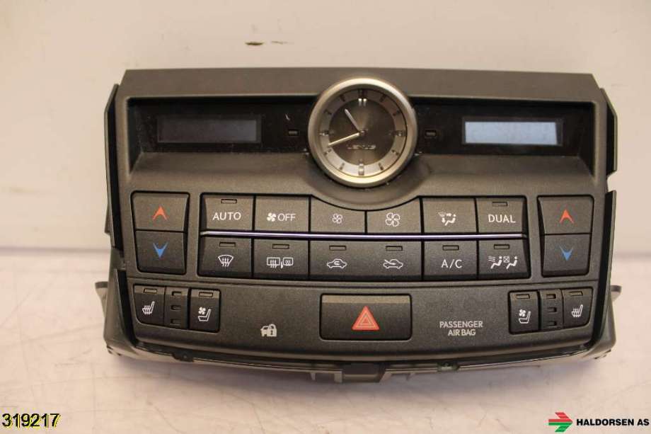 Varmeapparat betjening til Lexus NX 2014-2021 (Type I) (AZ10) (AZ10) (LEXUS|5590078051|)