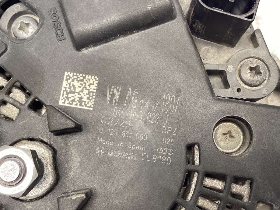 Dynamo til VW Tiguan 2016-2020 (Type II, Fase 1)  (VOLKSWAGEN|04L 903 023 H|)