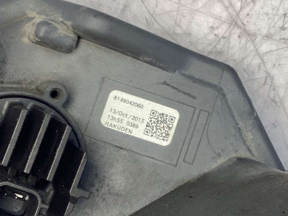 Baklykt fra støtfanger til Toyota RAV4 2016-2019 (Type IV, Fase 2) (TOYOTA|8145642060|8149042060|)